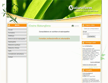 Tablet Screenshot of naturoform.net